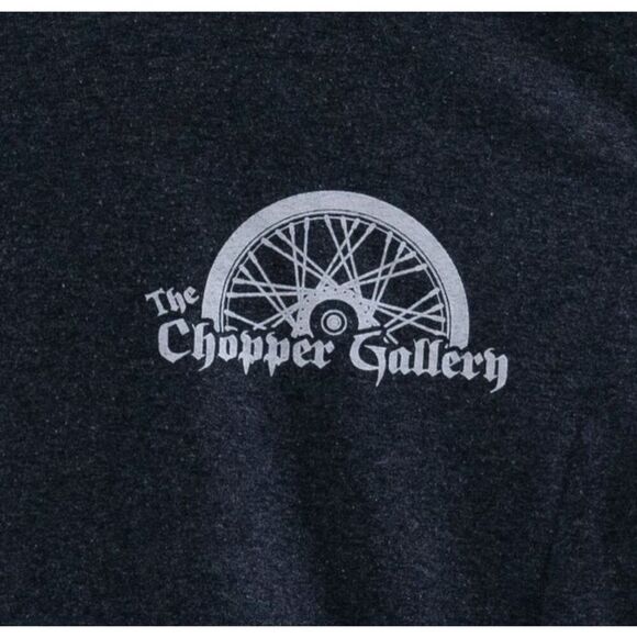 The Chopper Gallery Temecula Gray T-Shirt Size L - Picture 2 of 6
